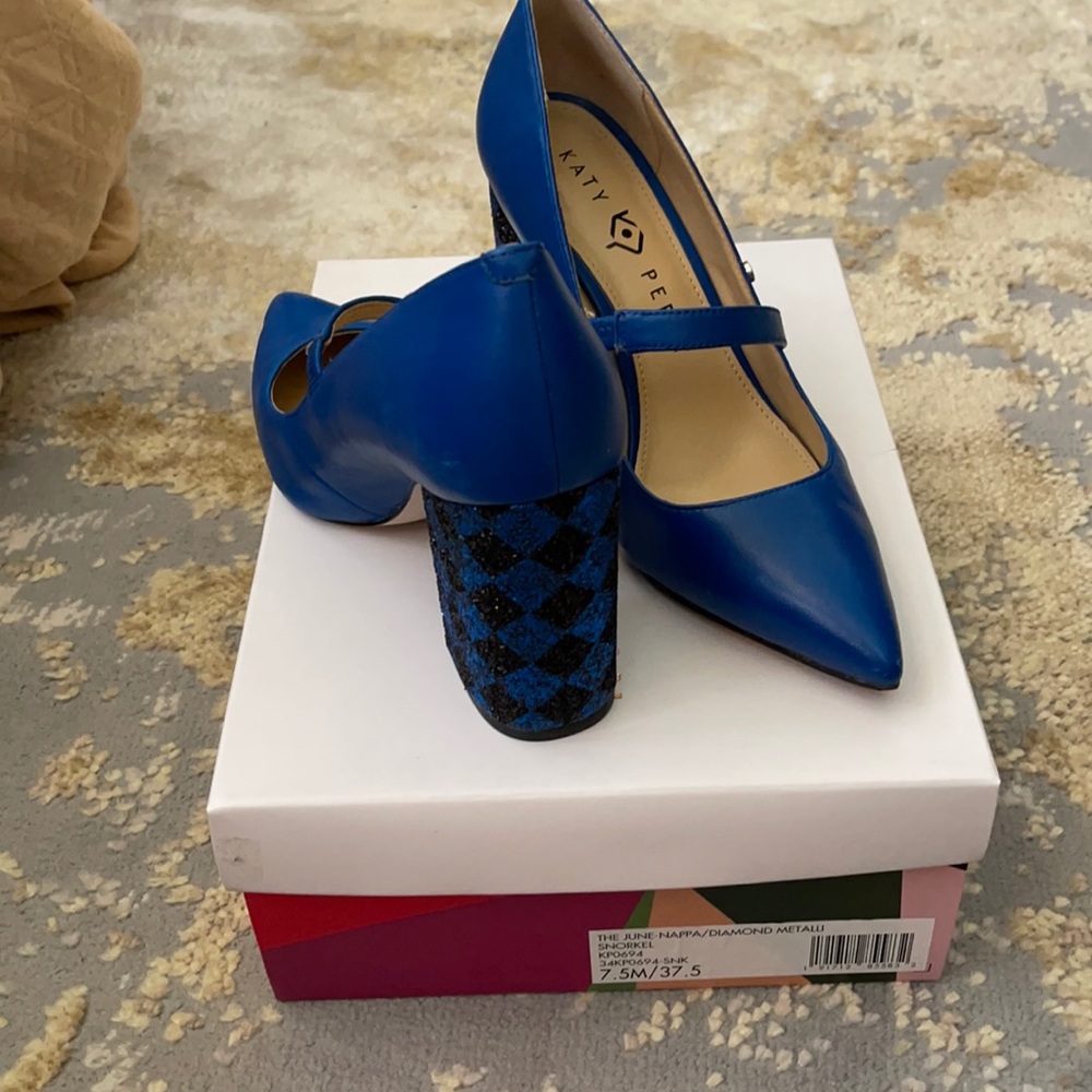 Katy Perry 7.5m diamond metalli blue and black